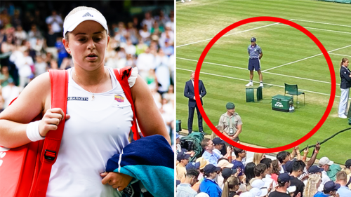 Tennis 'brat' booed off court in ugly scenes after loss at Wimbledon