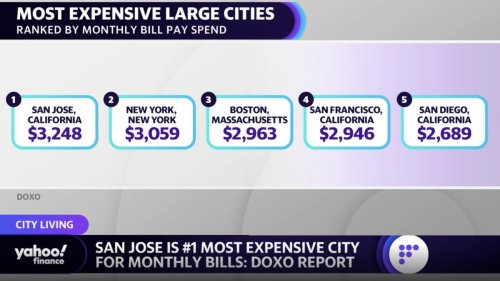 San Jose, California is most expensive city for monthly bills: Report