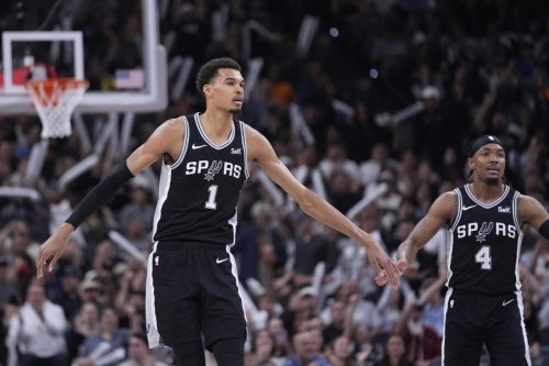 Victor Wembanyama's rookie season is over. The Spurs say he won't play on Sunday in their finale
