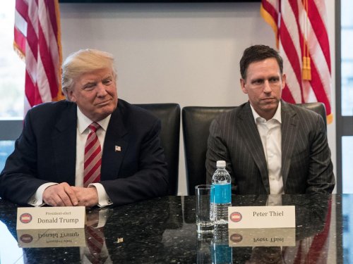 A phone call between Trump and conservative tech billionaire Peter Thiel reportedly turned 'pretty contentious'
