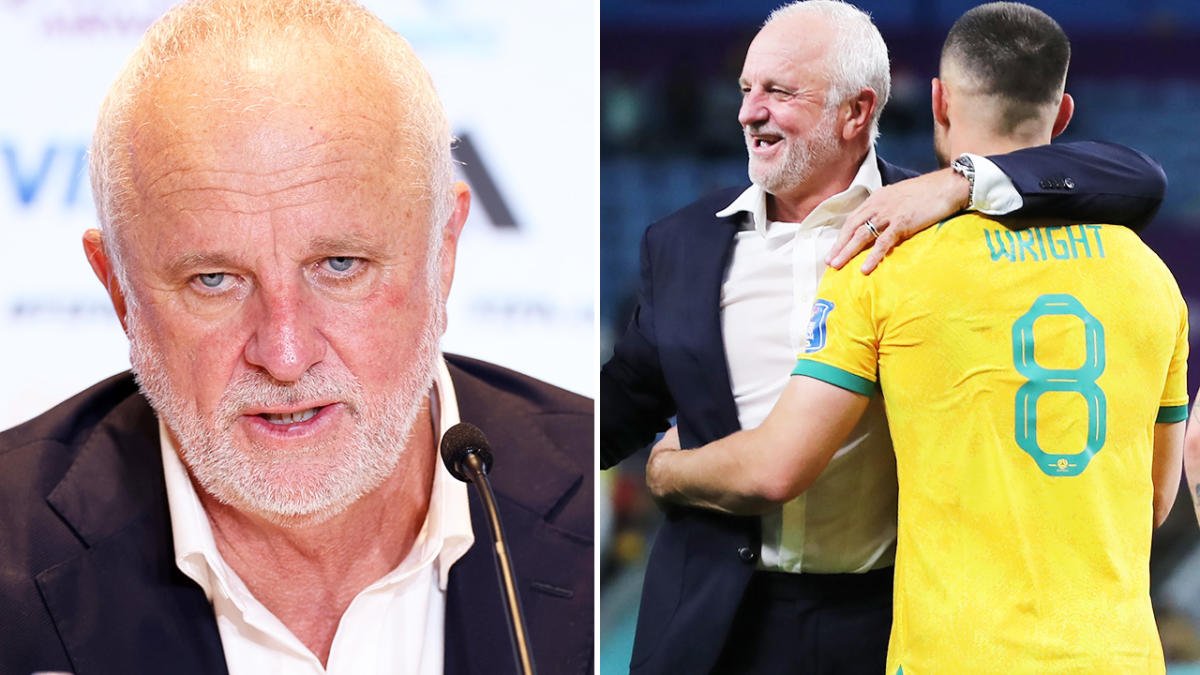 Graham Arnold's telling response after Socceroos advance at World Cup