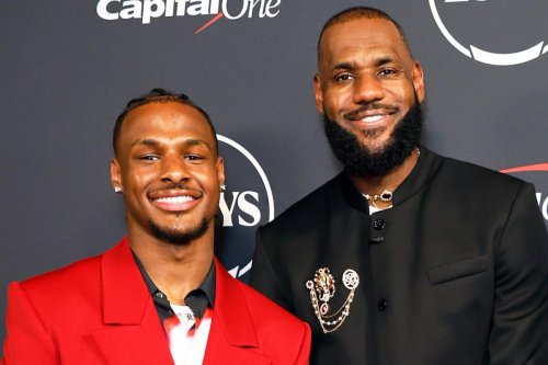 LeBron James Defends Son Bronny After He's Dropped from 2024 NBA Mock Draft: ‘Only the Work Matters!’