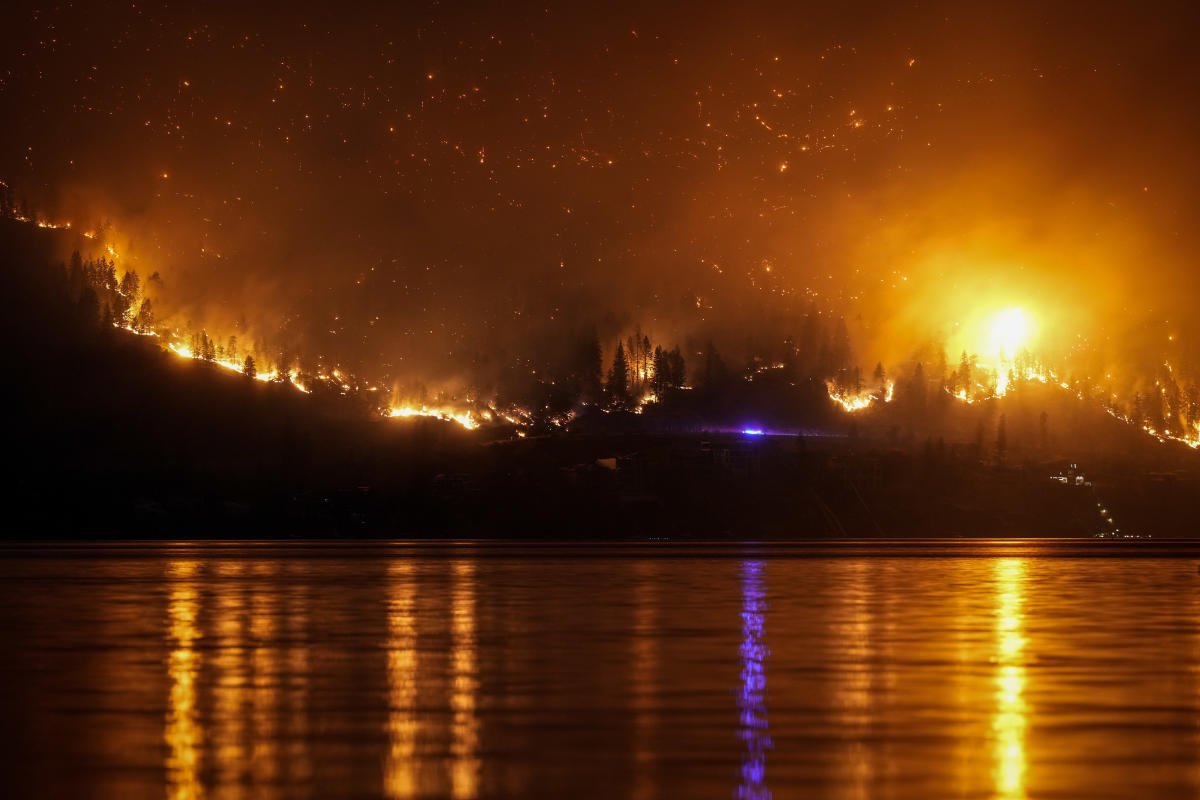 'Fighting 100 years worth of fires in one night': Kelowna, B.C. residents share views as wildfires burn homes to the ground