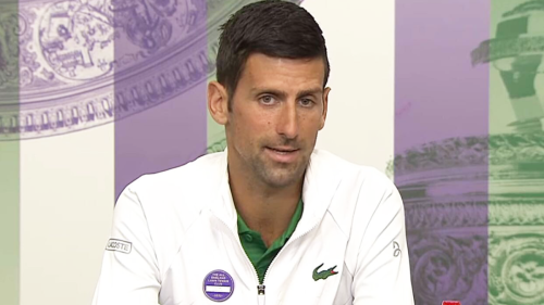 Novak Djokovic's one-word response shuts down vaccine speculation