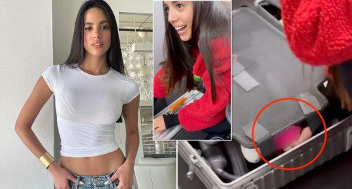 Mortified influencer 'ordered off plane' over 'strange noise in suitcase'