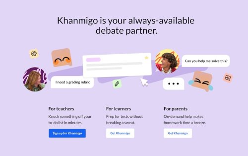 Microsoft teams up with Khan Academy to make the Khanmigo AI teaching assistant free