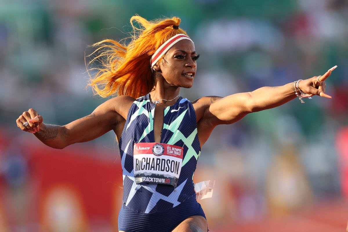 Sha’Carri Richardson, the 21-year-old sprinter expected to star at the upco...