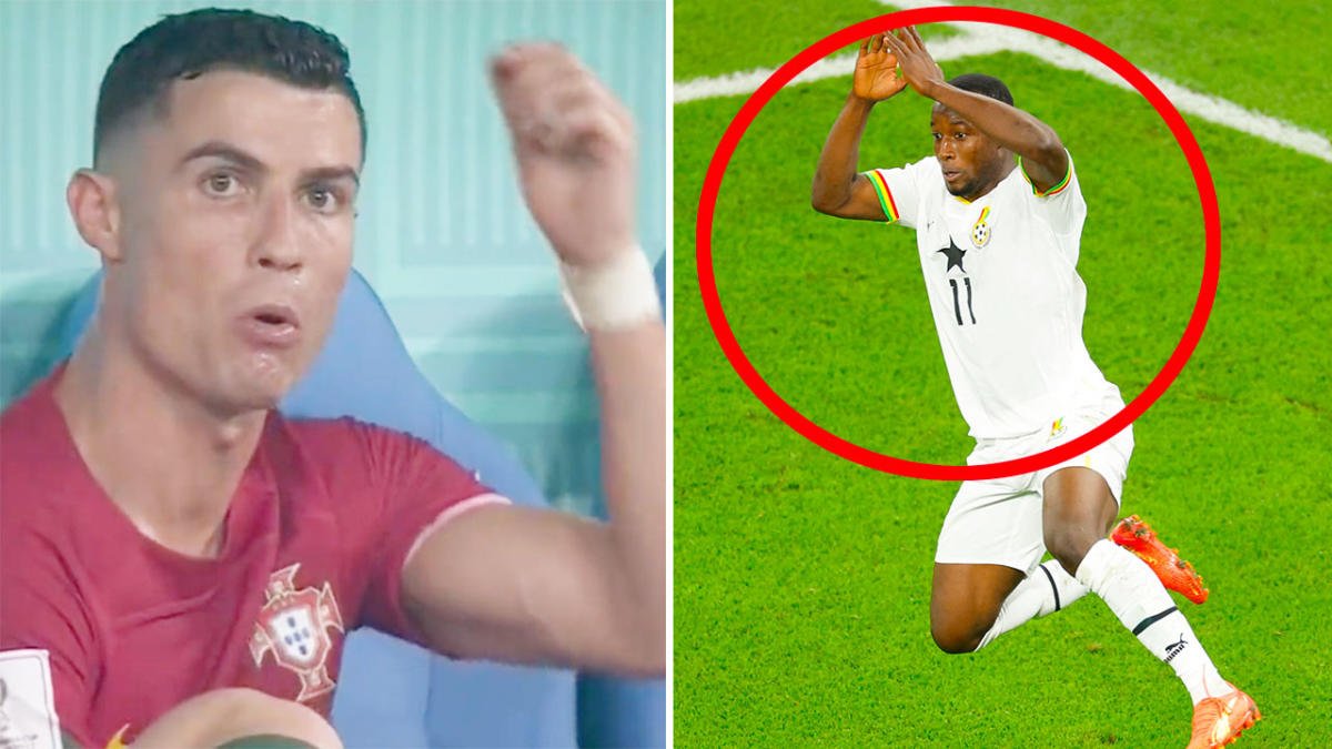 Cristiano Ronaldo rages after rival's cheeky act at World Cup