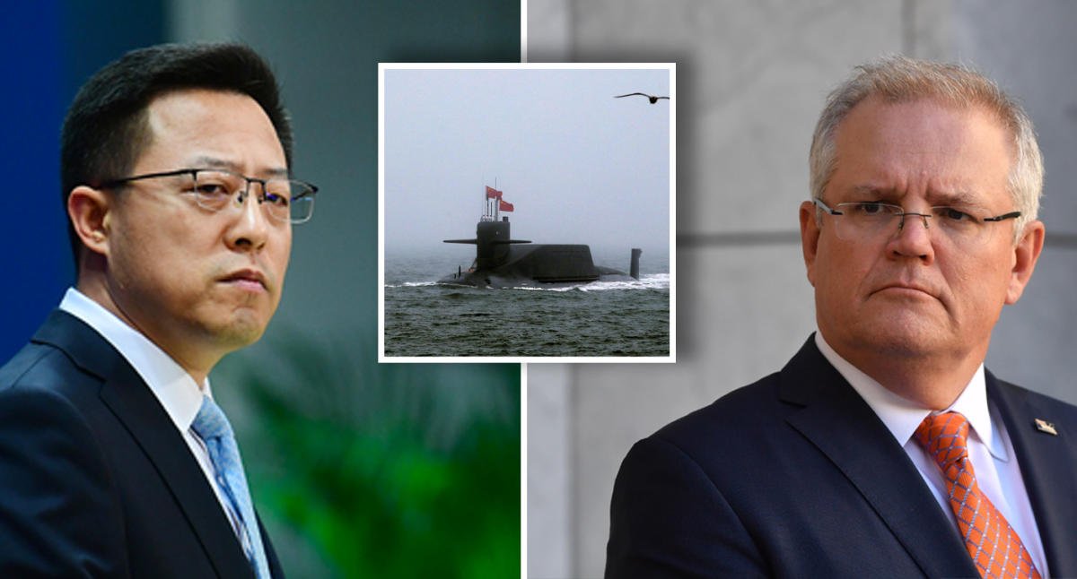 'DELIBERATE': China suggests sinister motive to Australia's nuclear move