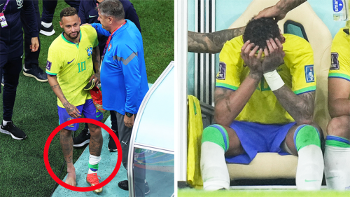 Neymar images leave FIFA World Cup viewers 'broken'