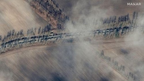 What the Russian invasion of Ukraine looks like from space