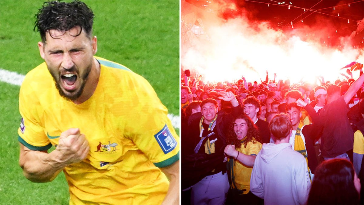 Socceroos victory sparks wild scenes as next World Cup opponents decided