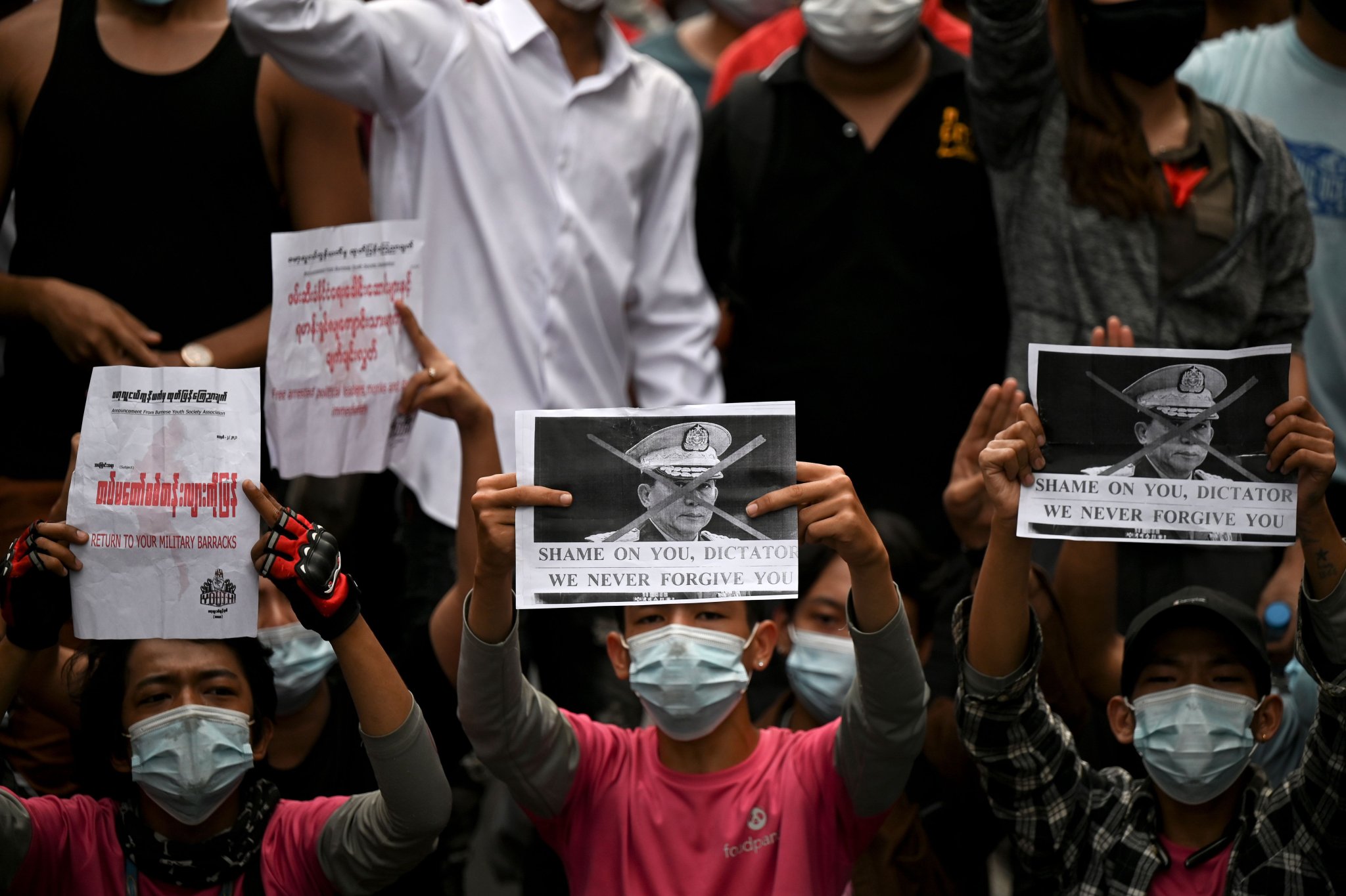 Myanmar shuts down internet to stifle anti-coup protests