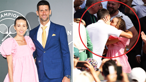 Novak Djokovic's wife under fire over comments after Wimbledon final