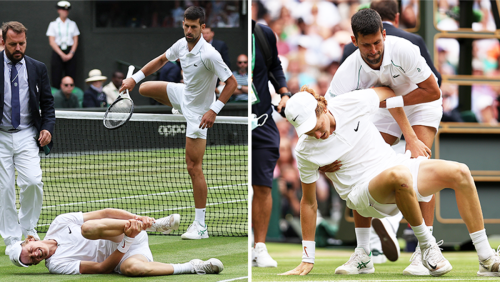 Novak Djokovic's staggering act for opponent after horror scenes