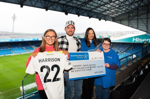 Jack Harrison raises huge sum with raffle after being moved by young fan