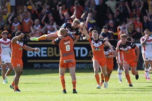 Reaction: Castleford Tigers coach Lee Radford pays tribute to half-back Danny Richardson after extra-time win over Catalans Dragons