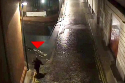 Chilling footage shows rapist carrying his victim through city centre street in early hours of the morning
