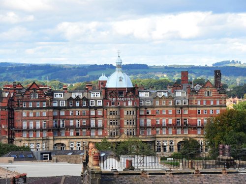 Couple in murder-suicide in guest room at historic Majestic Hotel in Harrogate, says North Yorkshire Police
