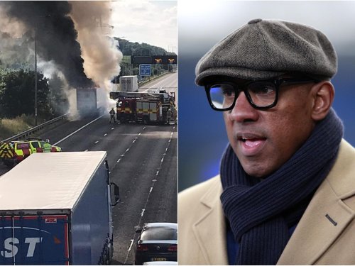 "Avoid the M62 at all costs": Homes under the Hammer's Dion Dublin trapped on M62