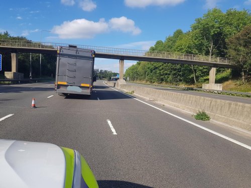 Horse 'led down M62 to services' after stricken horsebox closes motorway