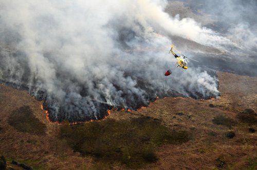 Artist caused over £500,000 of damage by starting devastating moorland fire as he 'experimented' with firecracker