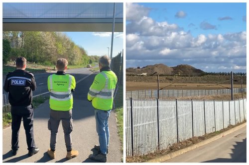 Wakefield: Police and Environment Agency take action at ‘stinking’ waste site