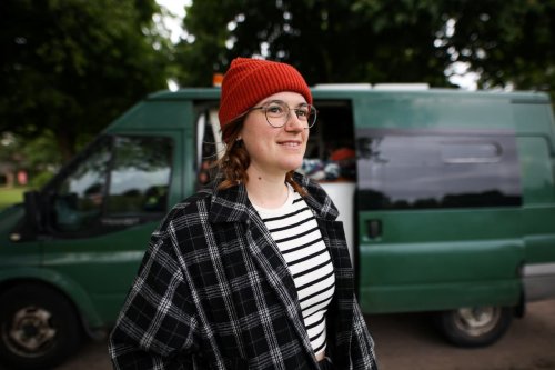 Van-dweller saves £22,000 and lives in posh areas rent-free thanks to lifestyle