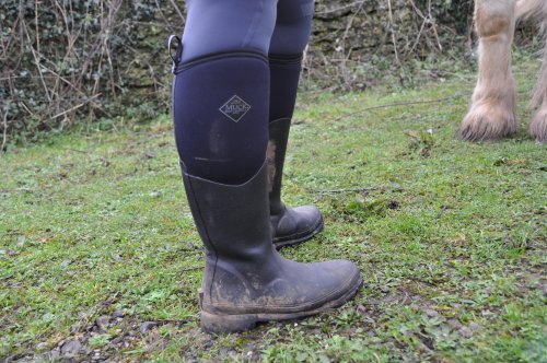 These versatile semi-wellies remove the need for two pairs of boots; I wear them for riding and around the yard