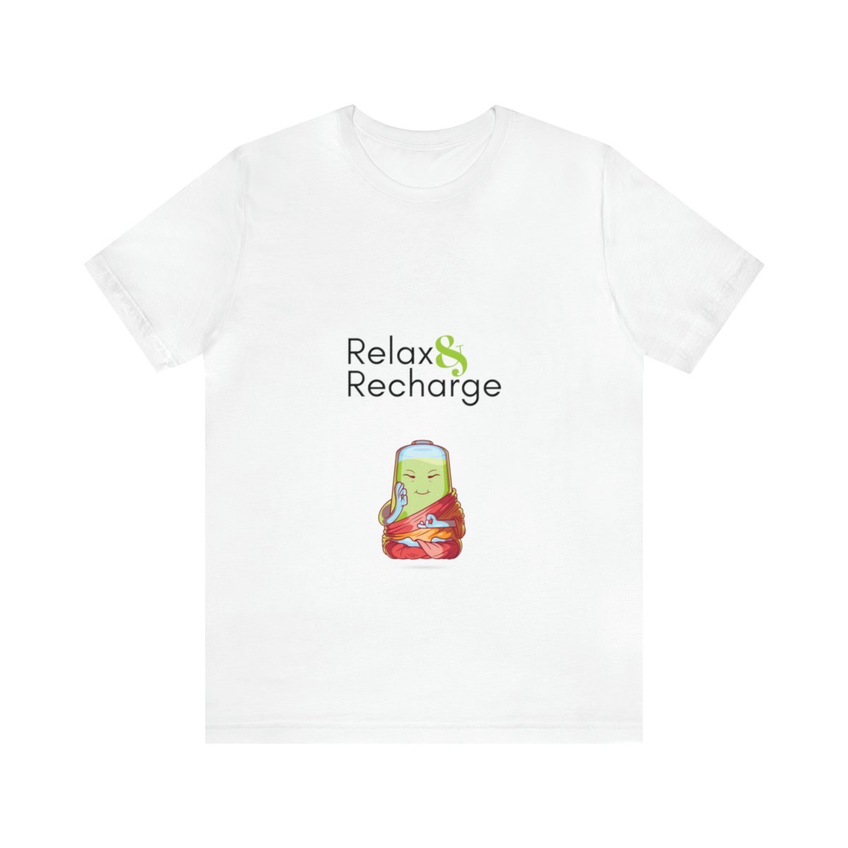 RELAX AND RECHARGE UNISEX TEE cover image