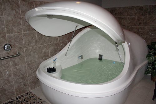 Sensory deprivation tank a great way to float away your fears