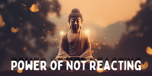 The Power of Not Reacting: Buddha's Approach to Peaceful Living