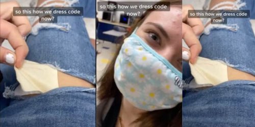 High School Student Says School Made Her Wear Duct Tape On Her Leg For 8 Hours For A 'Dress Code' Violation