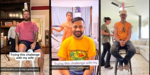 Men Are Trying To Prove They Trust Their Wives With A Belt Challenge — And It's Not Going Well For All Of Them
