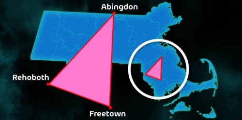 Multiple UFOs Sightings & Paranormal Experiences Have Been Tied To One Small Triangle In The U.S.