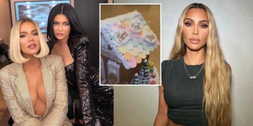 Kim Kardashian Reveals Decorations With Unknown Names & Fans Think It Could Be Kylie Or Khloé's Sons' Names