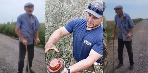Video Shows Ukrainian Farmer’s Touching Reaction To U.S. Veteran Clearing Landmines On His Land