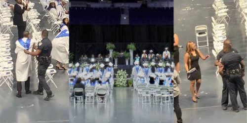 Families Furious After Police Escort Students Out Of Graduation For Celebrating Their Diplomas