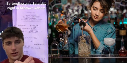 Bartender Shares How Many People Gave ‘Zero Dollar Tips’ On A Saturday Night — But It Was ‘Additional Gratuity’