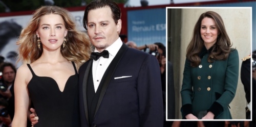Johnny Depp Spent $25,000 On A Nude Portrait Of Kate Middleton While Married To Amber Heard