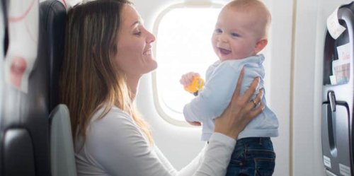 Mom's Video For How To Keep A Baby Happy On An Airplane Sparks Debate