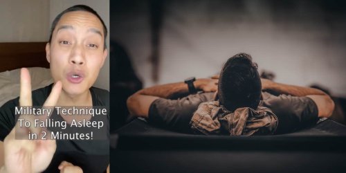Hack Developed By The Military To Make You Fall Asleep In Under 2 Minutes Goes Viral On TikTok