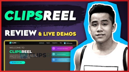 ClipsReel Review and LIVE Demos | Turn Any URL Into Videos 🔥