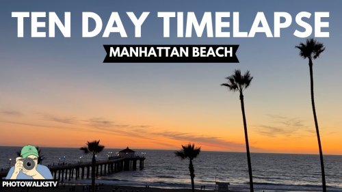 A 10 Day Timelapse Video by the sea!