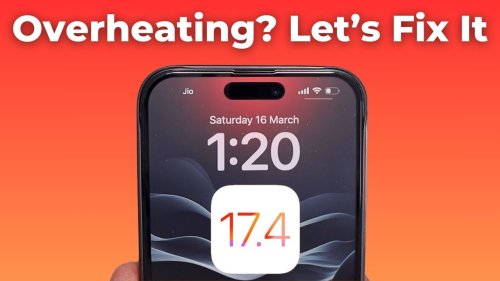 iOS 17.4 Overheating iPhone 🔥 How to Fix?