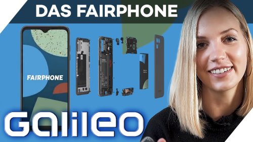 Das Fairphone 4: Austausch und Reparatur leicht gemacht | Galileo | ProSieben