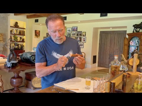 Arnold Schwarzenegger Shares The Ultimate Life Hack: Tequila-Dipped Cigars