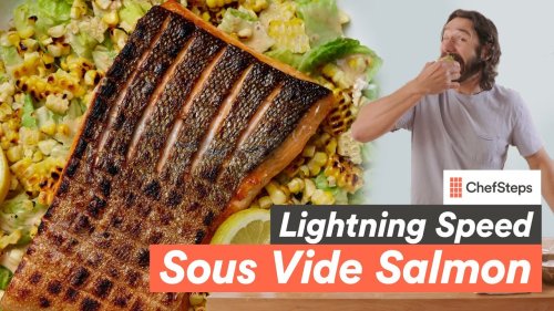 Sous Vide Salmon—Fast! Lightning Speed Sous Vide Salmon