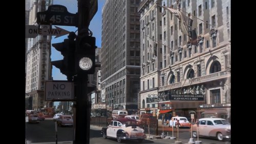 USA 1940s | AI restored footage | Time travel to San Francisco and New York City