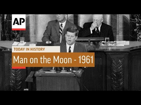 President Kennedy's Man on the Moon Speech - 1961 | Today in History | 25 May 16